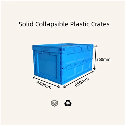 頑丈な折りたたみ可能なプラスチック箱